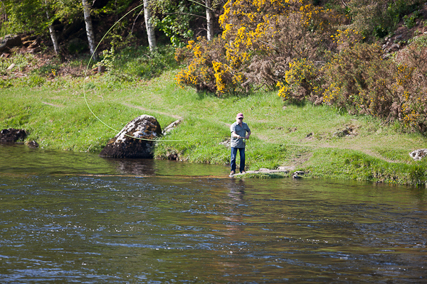 Frontiers Salmon Fishing and Spey Casting Course on the Dee
